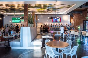 Hoppin – A peek inside Hoppin’s Greenville, South Carolina location.