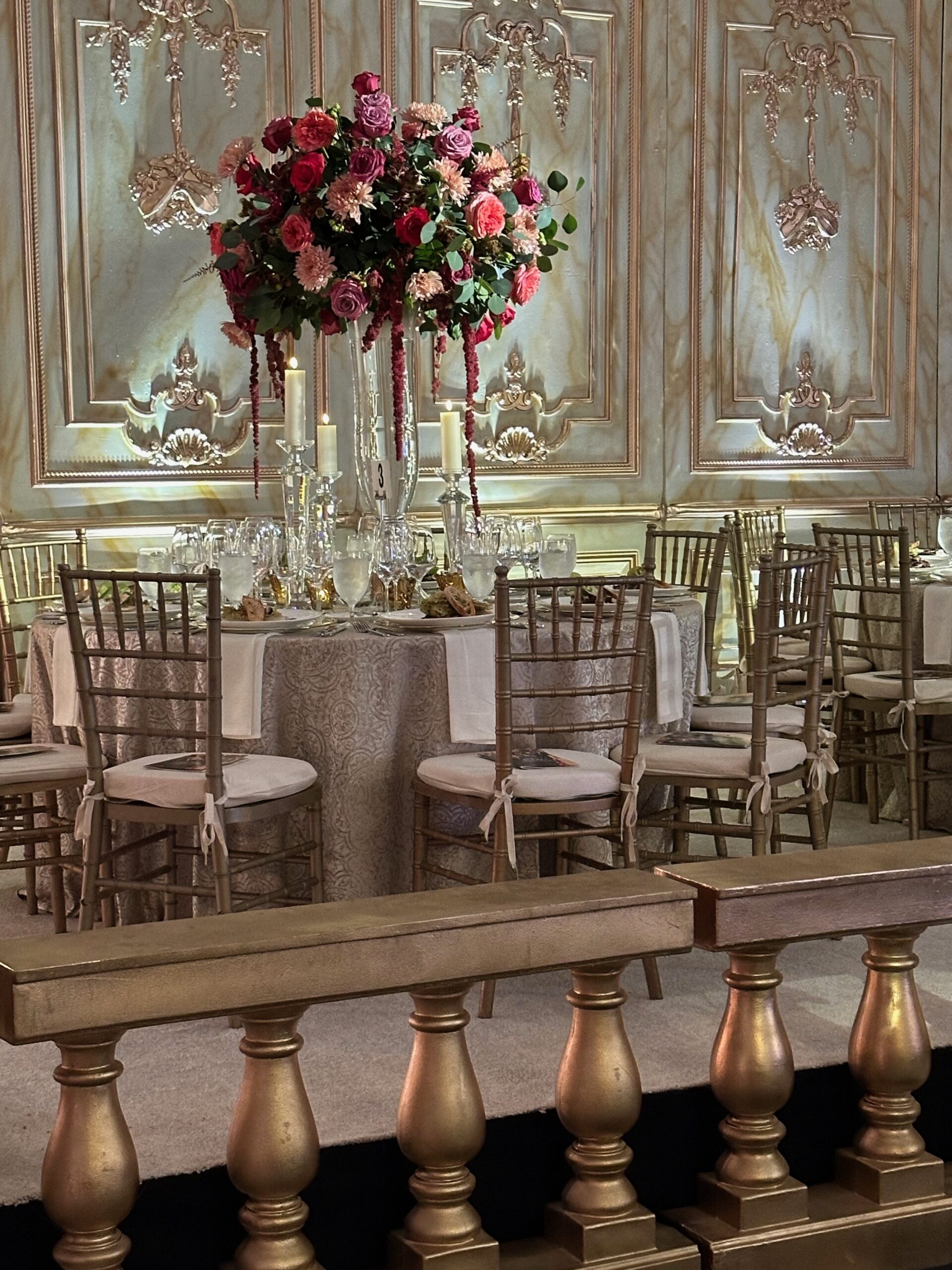 Viennese inspired decor at the Houston Symphony Ball as envisioned by The Events Company. (Photo by Shelby Hodge)