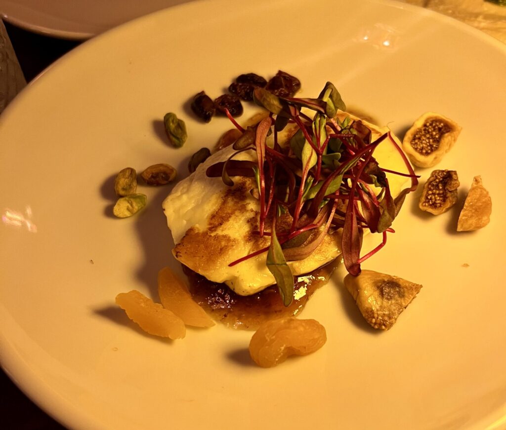 The halloumi cheese is an incredible starter at The Mayor's House by Selda. (Photo by Megan Ziots)