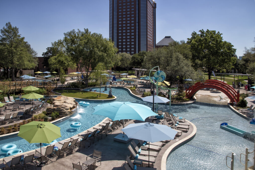 JadeWaters at Hilton Anatole will open on March 1 for the spring season, starting with weekends only.