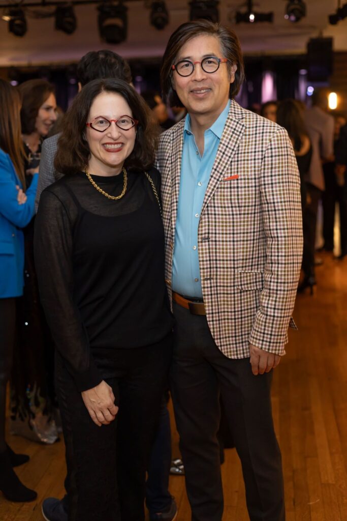 Lead Sponsors Denmon Sigler & Peter Chok at the 2023 DACAMERA Fall Jazz Afterparty (Photo by Katy Anderson )