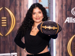 ESPN party at the Post Houston Saturday Night before the NCAA College Football Championship game with the University of Washington facing off against the University of Michigan at NRG Stadium