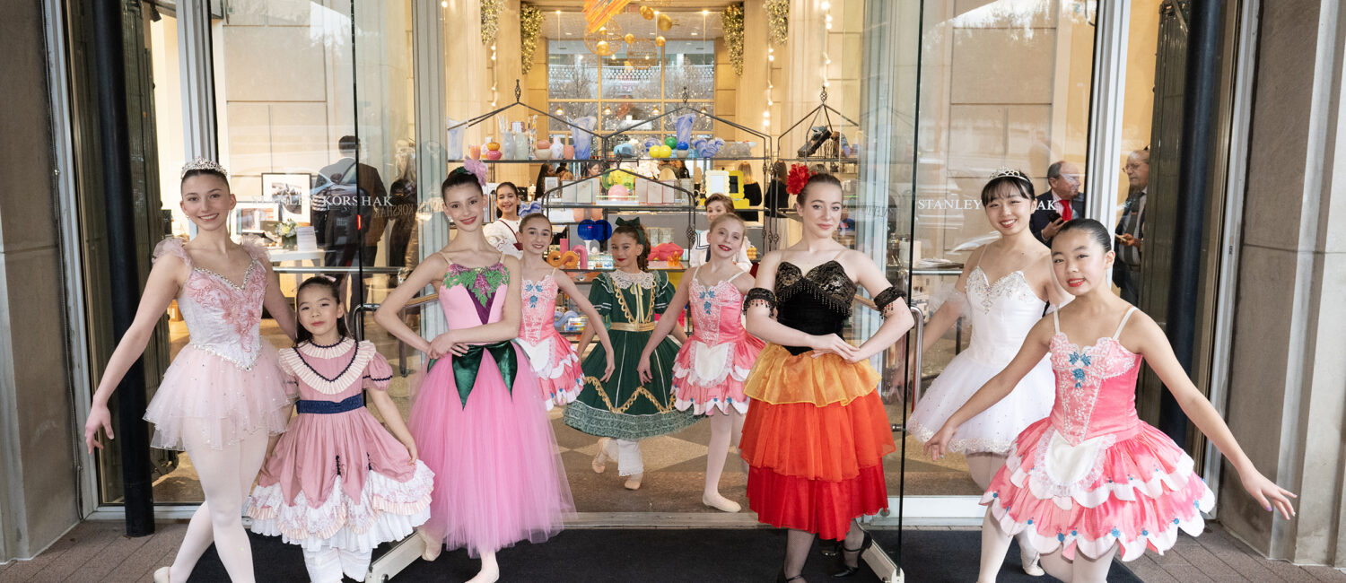 Nutcracker performers from the Chamberlin Ballet (Photo by George Fiala)