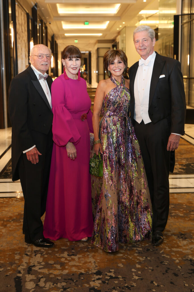 Shafik Rifaat & Shelby Hodge, Hallie Vanderhider & Bobby Dees at the Houston Symphony Ball (Photo by Priscilla Dickson)