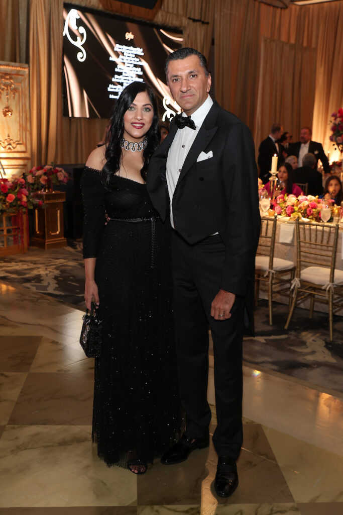 Sippi & Ajay Khurana at the 2024 Houston Symphony Ball. (Photo by Priscilla Dickson)