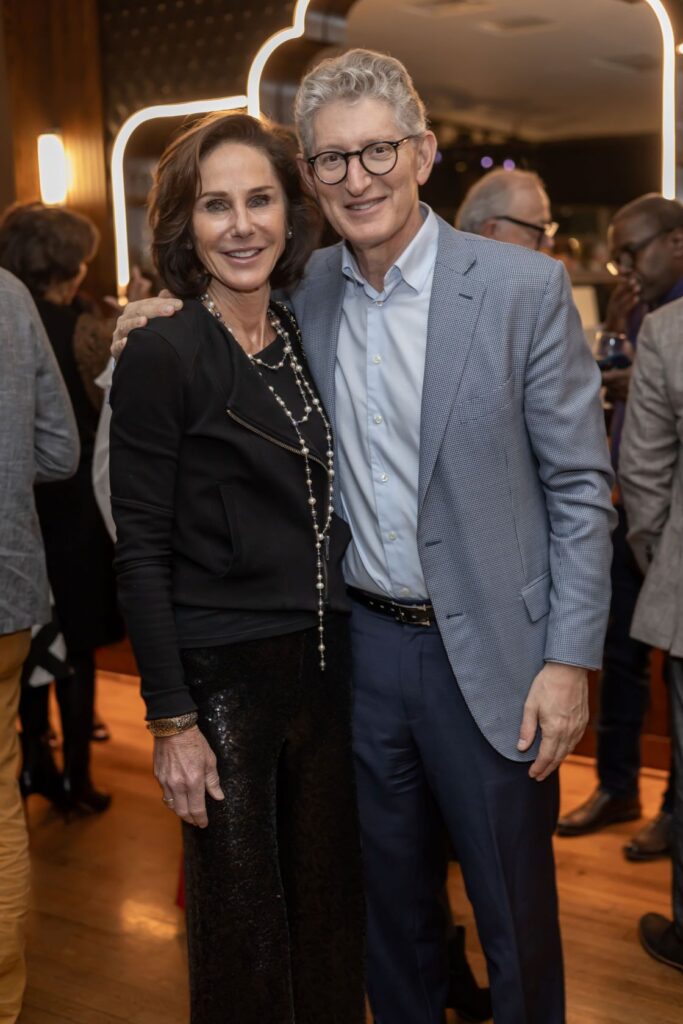 Sponsors Heidi & David Gerger at the DACAMERA Terence Blanchard Eldorado reception
(Photo by Katy Anderson)