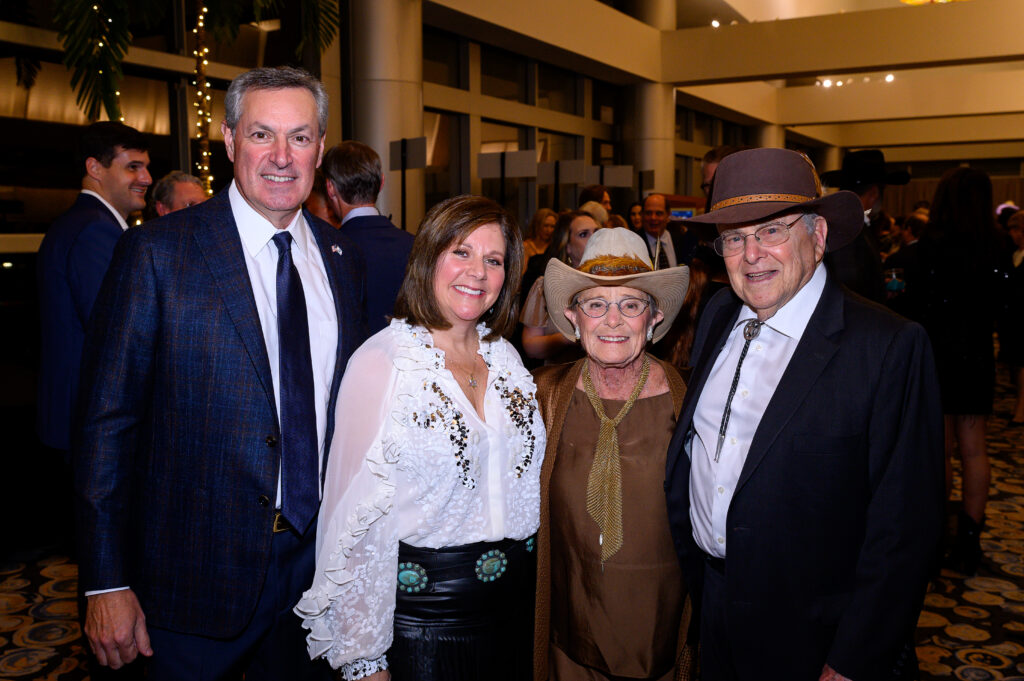 Sunni & Gary Markowitz, honorary co-chairs Barbara & Barry Lewis (Photo by Mark Katz, Michelle West, Jeff Fitlow)