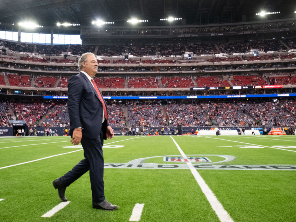 Houston Texans owner Cal McNair knows his franchise is in good hands now. (Photo by F. Carter Smith)
