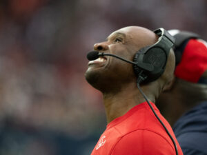 Houston Texans and quarterback C.J. Stroud faced the Cleveland Browns in the Wild Carded Playoff game at NRG Stadium