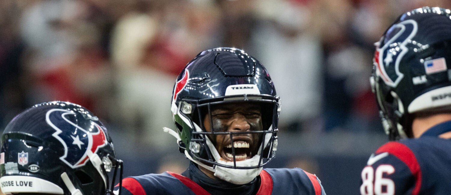 Houston Texans and quarterback C.J. Stroud faced the Cleveland Browns in the Wild Carded Playoff game at NRG Stadium