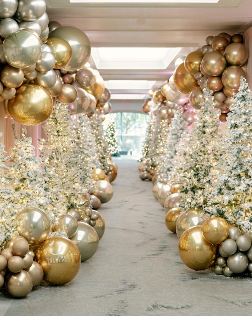 A 2023 display by Holiday Warehouse at the Ritz Carlton Las Colinas. (photo by Megan Kay) 