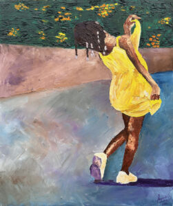 Sophie's Sunshine, by Luna, will be at the February showing at Ardest Gallery.