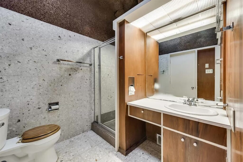 An original mid-century home for sale in North Dallas. 