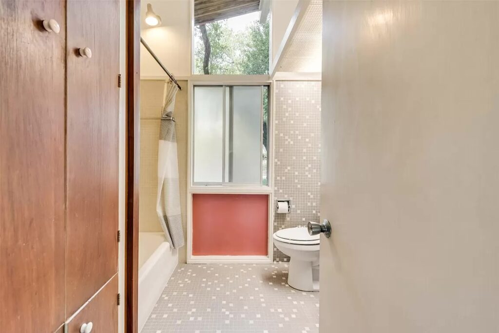 An original mid-century home for sale in North Dallas. 