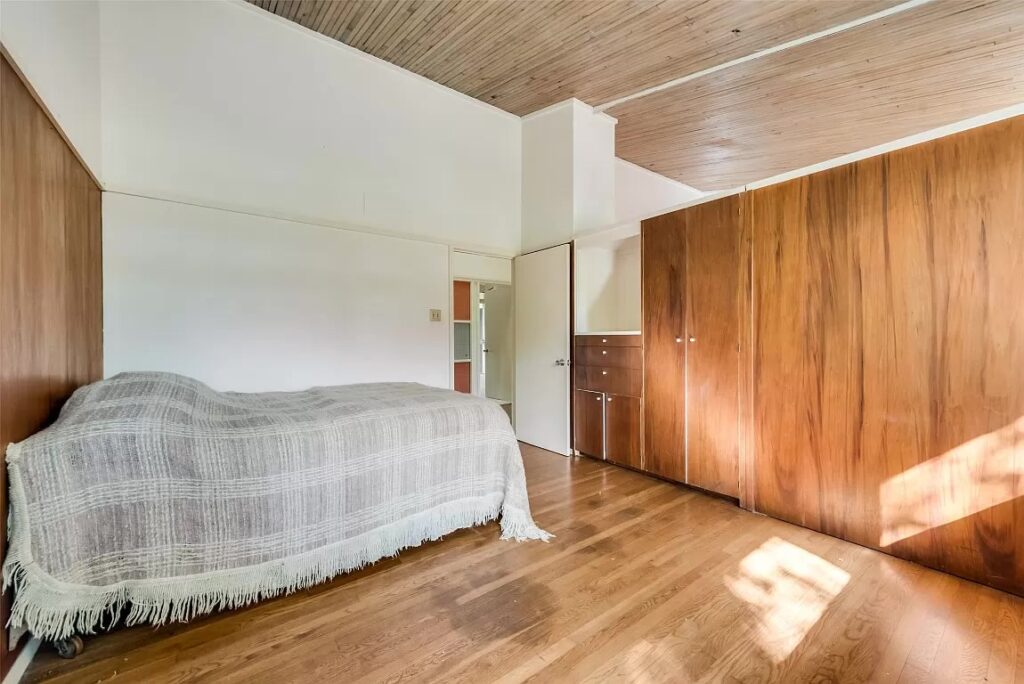 An original mid-century home for sale in North Dallas. 