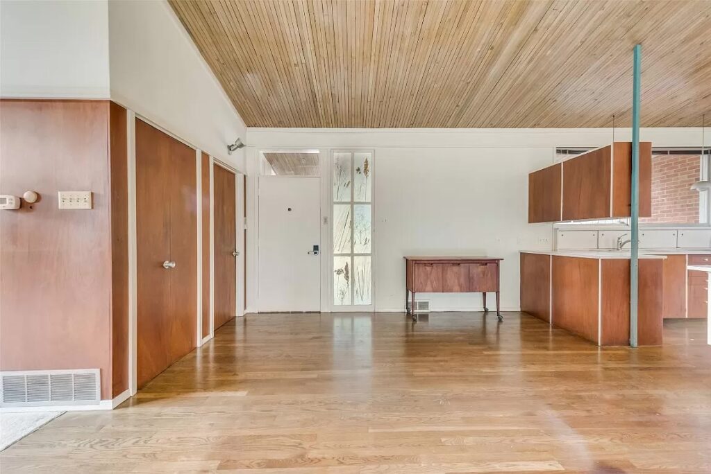 An original mid-century home for sale in North Dallas. 