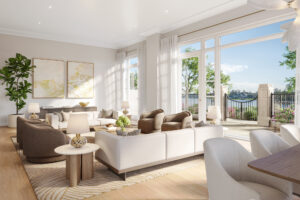 Maisonettes will be a unique feature of The Ritz-Carlton Residences, The Woodlands and give residents direct access to the outdoors. (Courtesy of Howard Hughes)