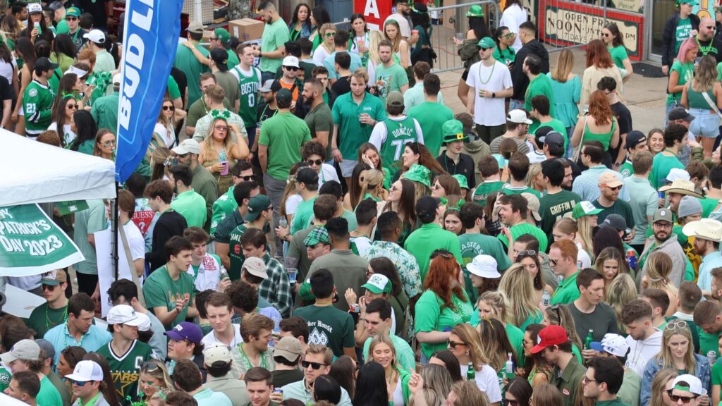 Lower Greenville's St. Patrick's Day party is the biggest in Dallas. (Courtesy)
