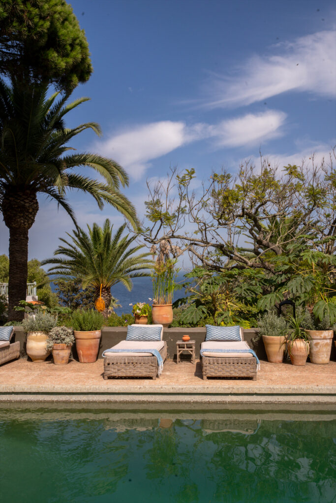 Jean-Louis Deniot’s home in Tangier. (Photo by Anour Akrouh and Peter Rodger)
