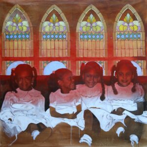 489 Jessica Vollrath’s Tell Them You Are My Sister, 2023, at Pencil on Paper Gallery. Oil_on_Canvas copy