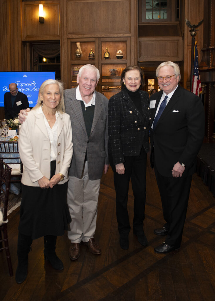 Kathy and Harlan Crow, Carol and Don Glendenning