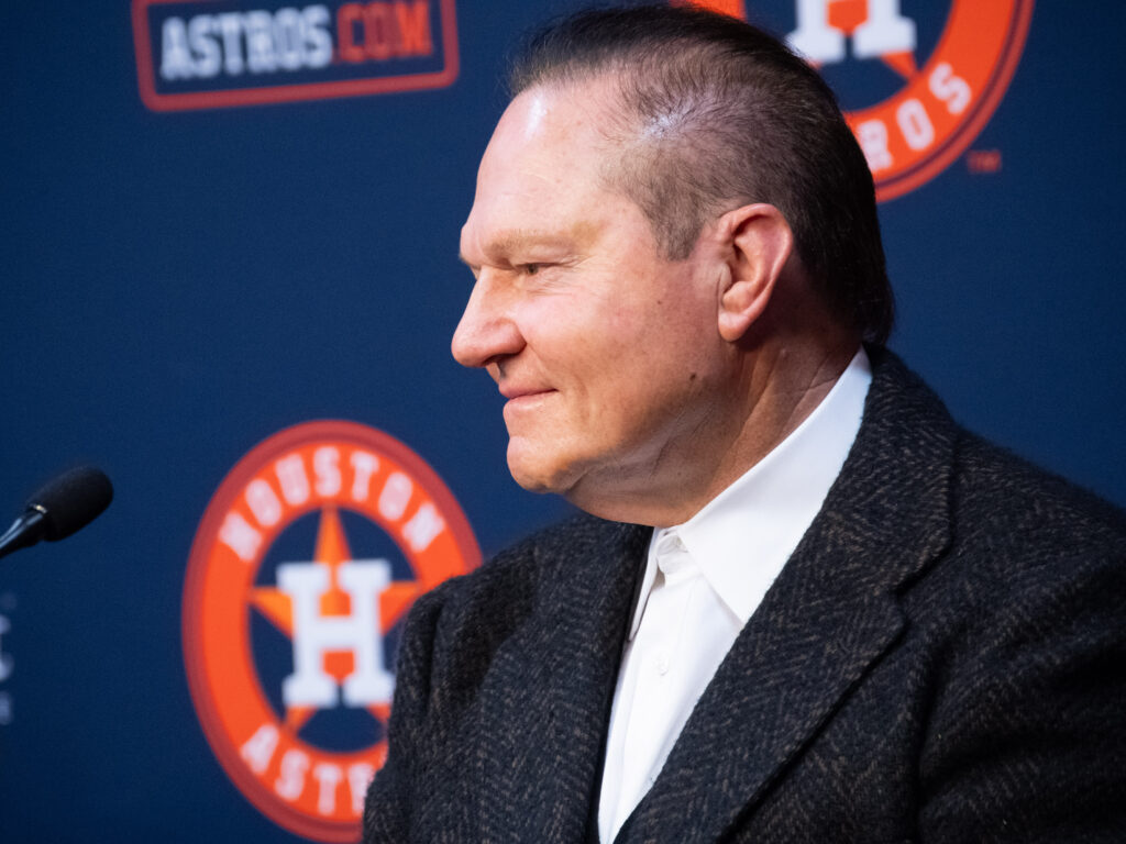 Super agent Scott Boras represents Astros Jose Altuve and Alex Bregman. (Photo by F. Carter Smith)