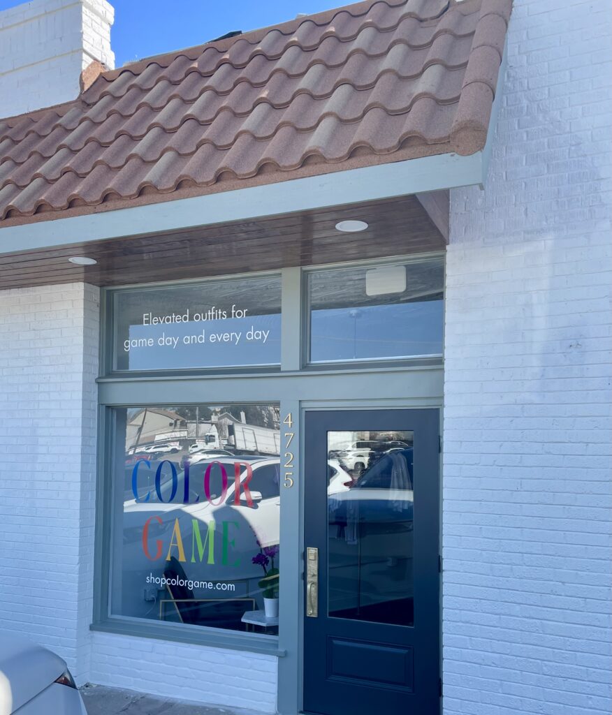 Color Game has your game day attire color coordinated. (Photo by Courtney Dabney)