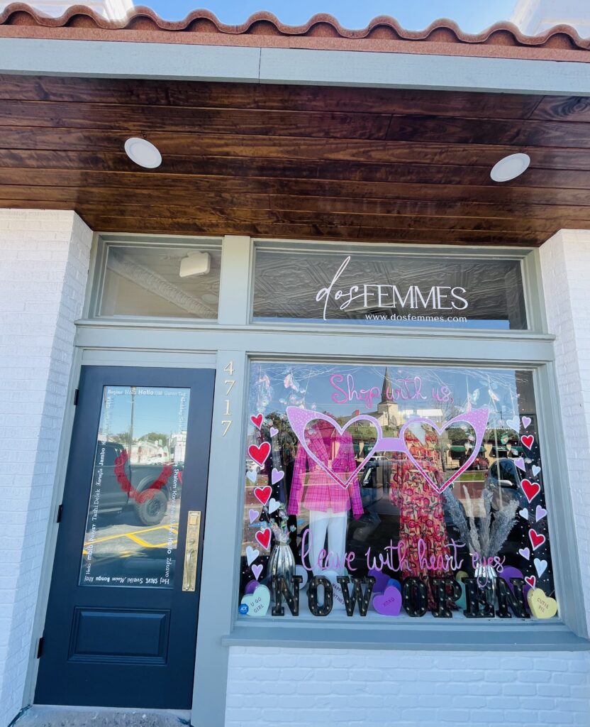 Dos Femmes opens its second Texas boutique on Camp Bowie. (Photo by Courtney Dabney)