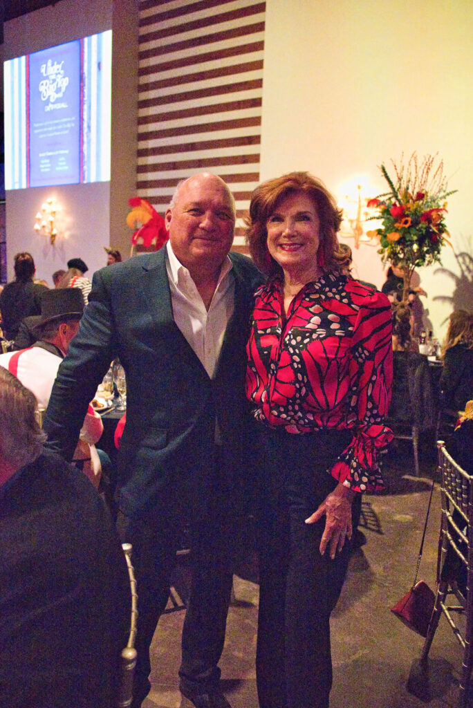 Buzz & Martha White at the Camp for All  'Under the Big Top' gala at The Revaire. (Photo by Katie Lynn)