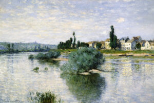 Claude Monet, The Seine at Lavacourt, 1880