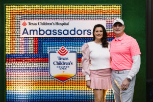 Claudia and David Walkup; Photo courtesy of Texas Children’s Hospital