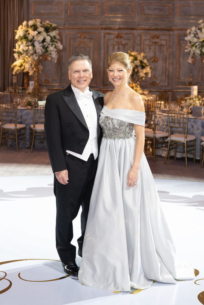 Chairs Margaret & Jonathan Cox at the Houston Ballet Ball 'Mayerling' at Wortham Theater Center. (Photo by Wilson Parish)