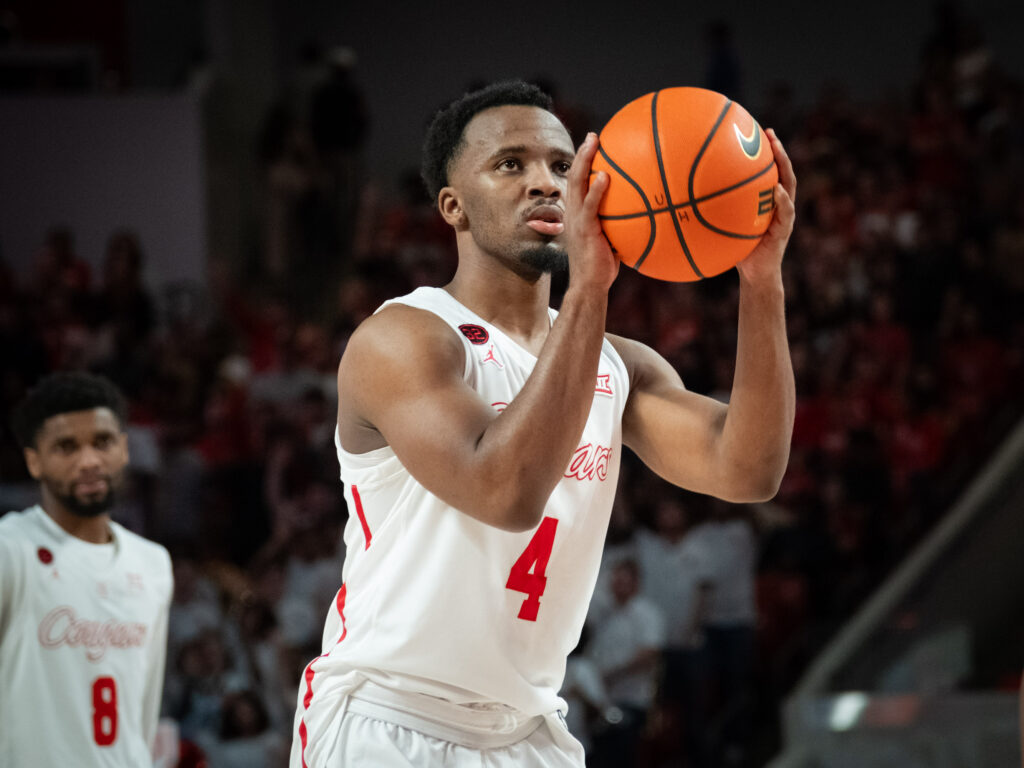 University of Houston guard LJ Cryer can score in bunches. (Photo by F. Carter Smith)