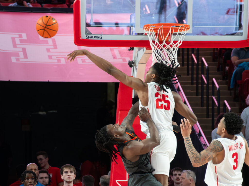 University of Houston power forward JoJo Tugler is a game changer. (Photo by F. Carter Smith)
