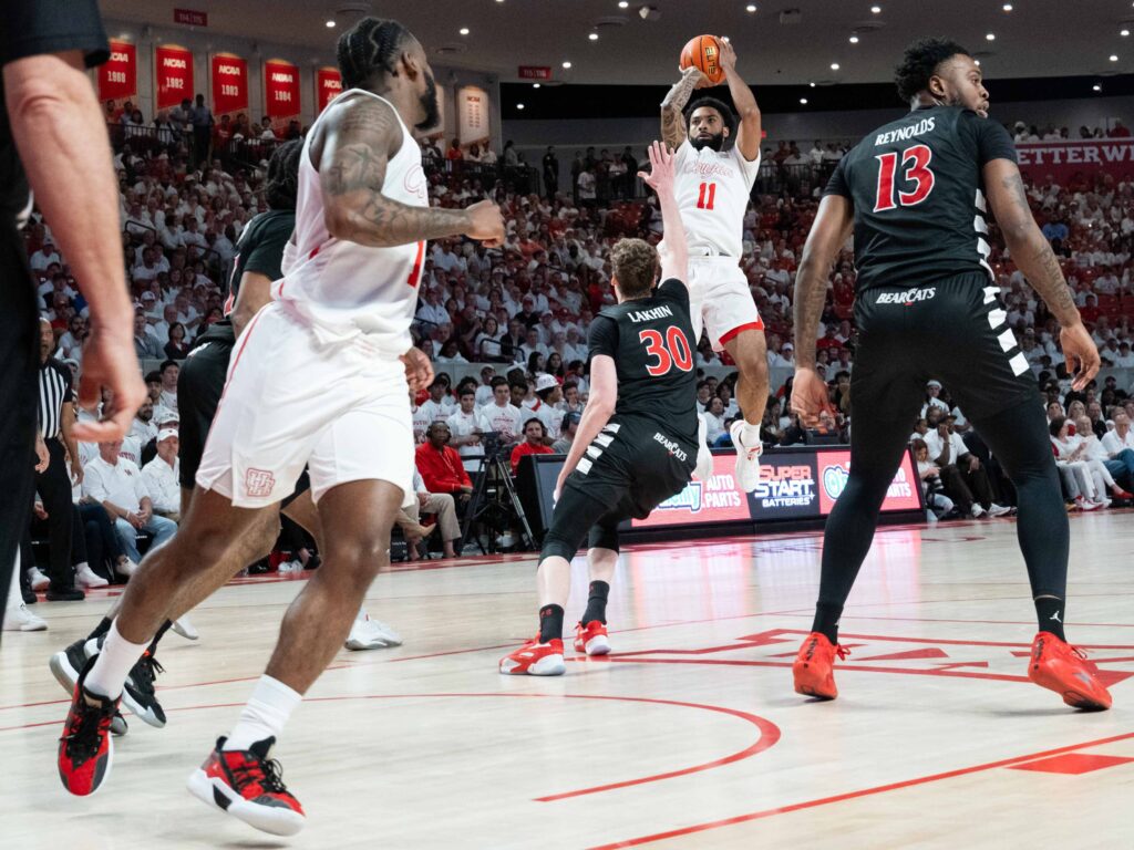 University of Houston reserve guard Damian Dunn could help determine how far this elite team goes. (Photo by F. Carter Smith)