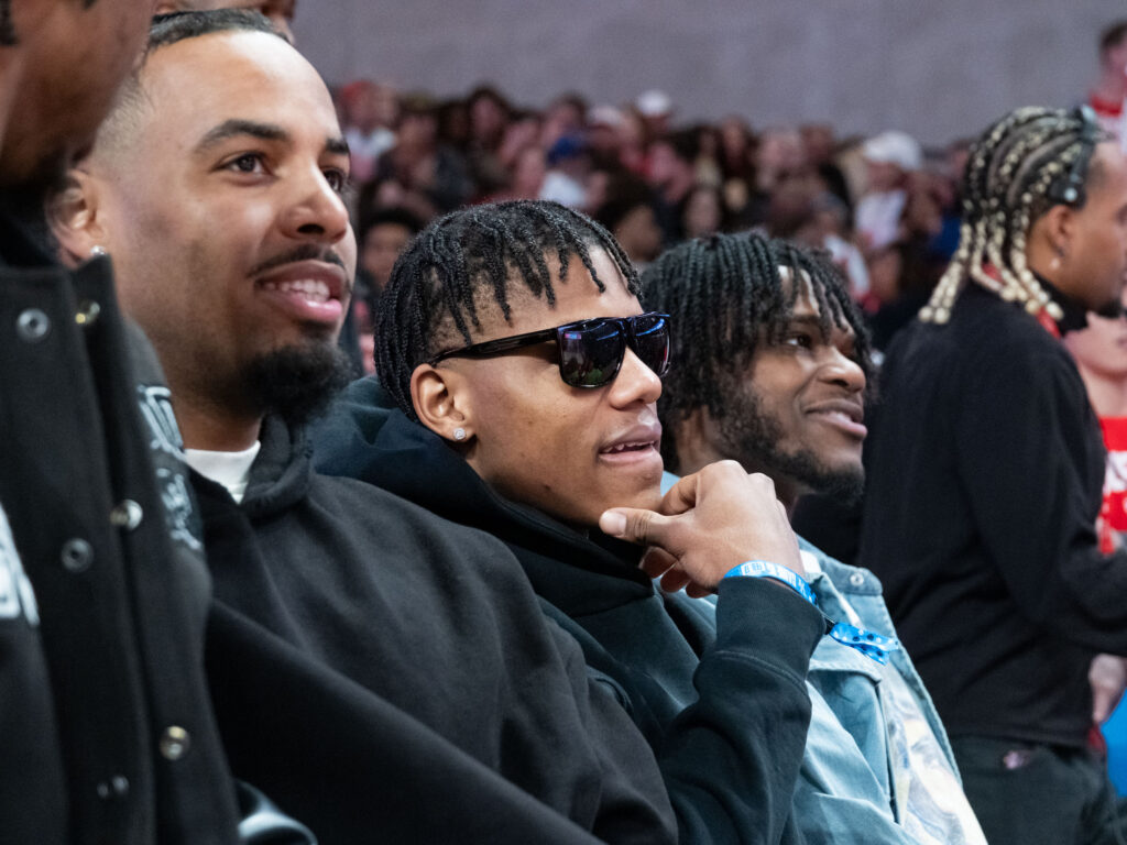 Kyler Edwards, Marcus Sasser and Jarace Walker will be forever connected as Cougars. (Photo by F. Carter Smith)