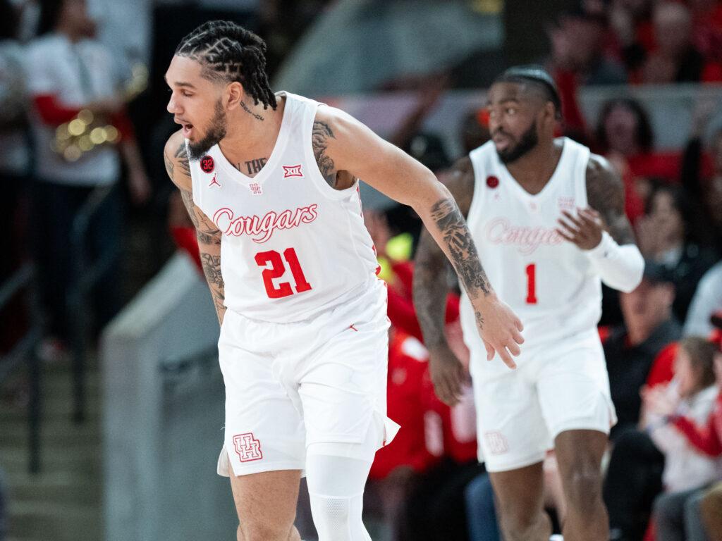 University of Houston wing Emanuel Sharp can be the Cougars' X-factor. (Photo by F. Carter Smith)