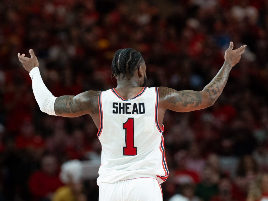 Jamal Shead powers University of Houston basketball and embodies everything Coach Kelvin Sampson believes in. (Photo by F. Carter Smith)