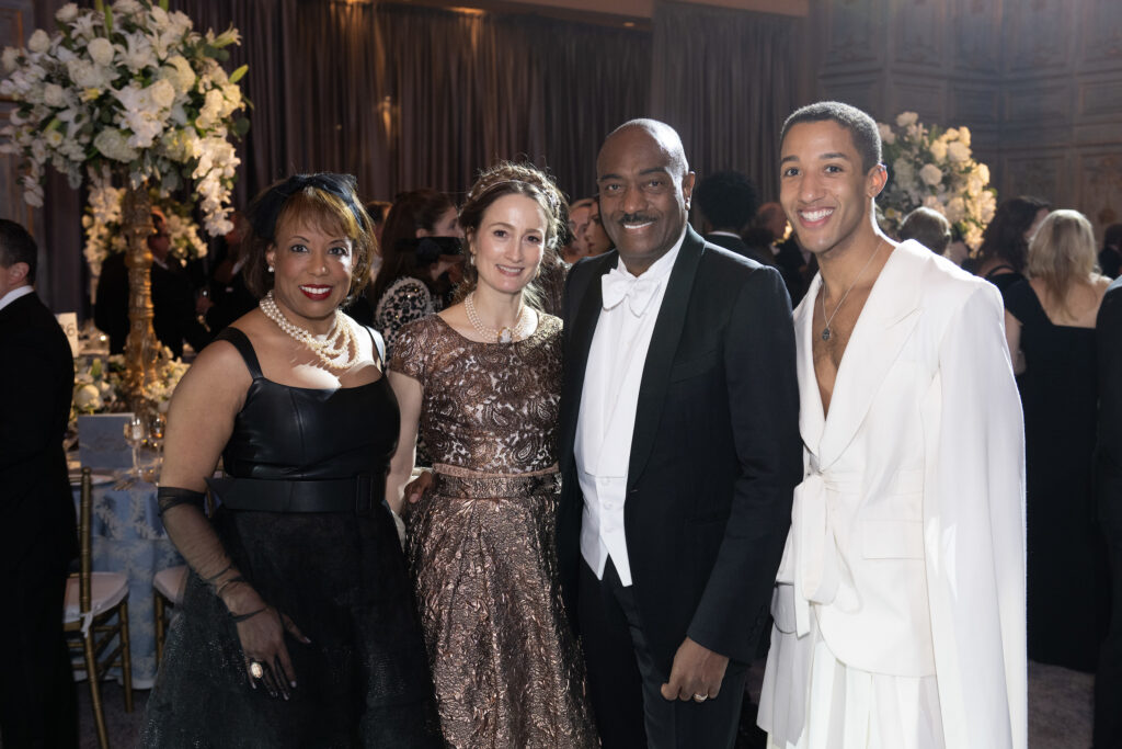 Desrye Morgan, Julie Kent, Reggie Van Lee, and Harper Watters; Photo by Wilson Parish