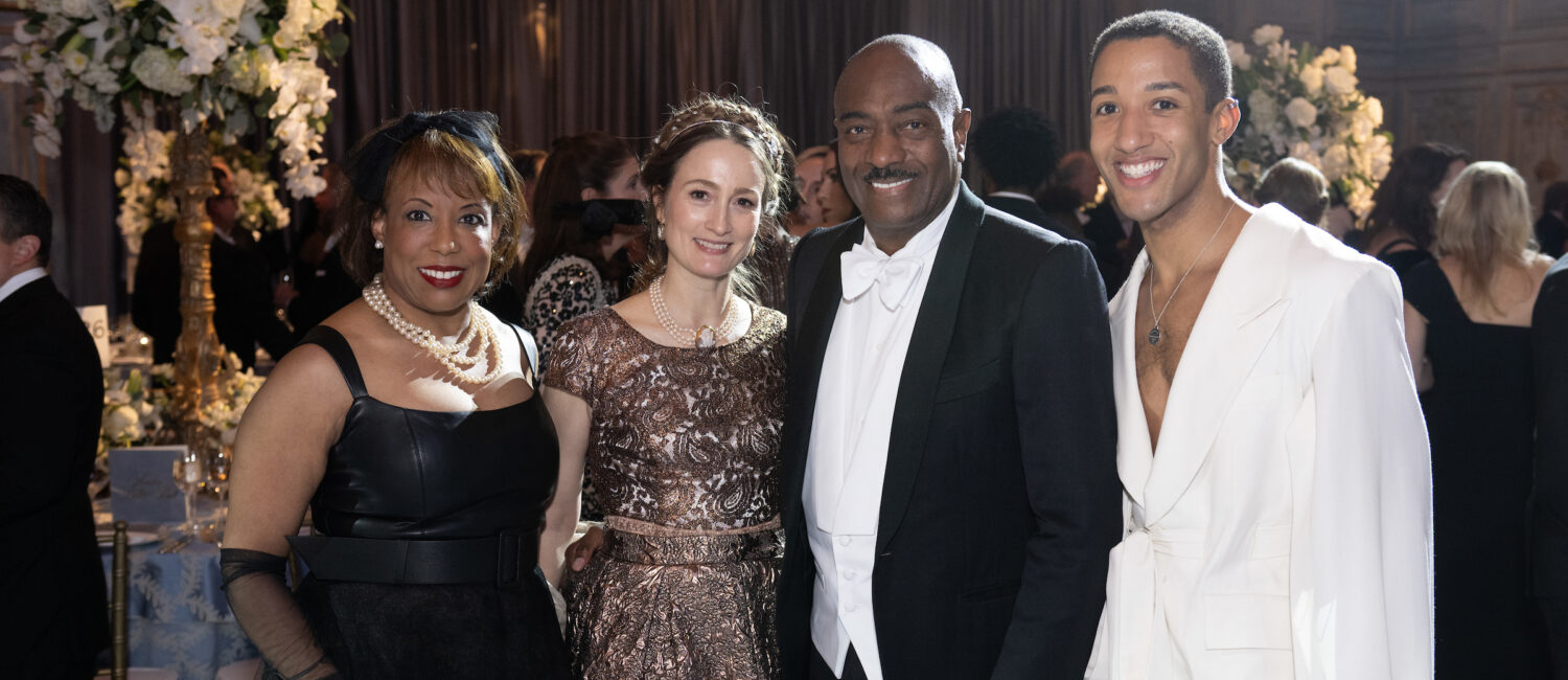 Desrye Morgan, Julie Kent, Reggie Van Lee, and Harper Watters; Photo by Wilson Parish