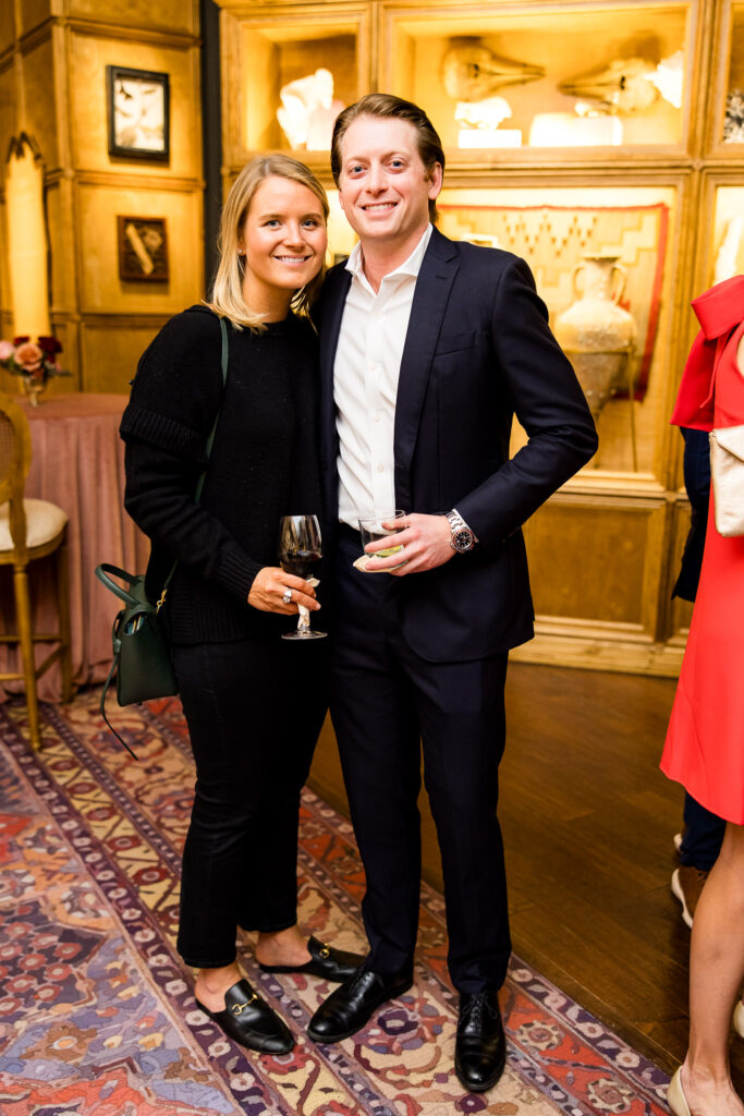 Ellye Anderson & Carter Ware at the Houston Museum of Natural Science H.P. Attwater Society event. (Photo by Hung L. Truong)