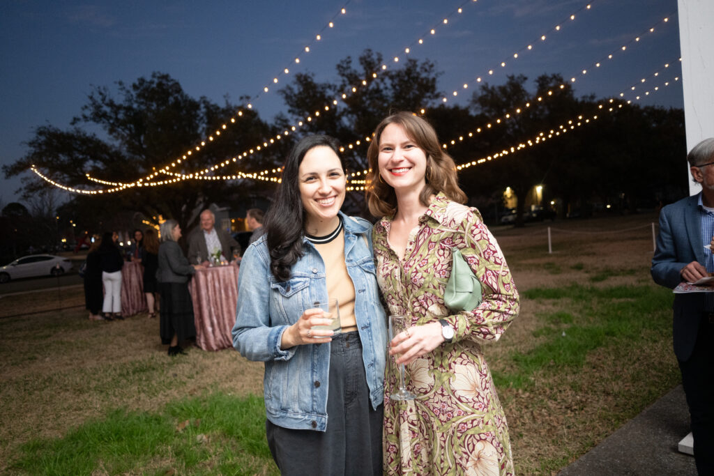 Erin Thigpen, Alicia Stayzc at The Menil Collection (Photo by Daniel Ortiz)