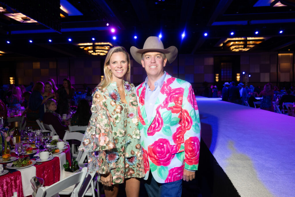 Erin and Preston Hall at the Trailblazer Awards luncheon and fashion show.