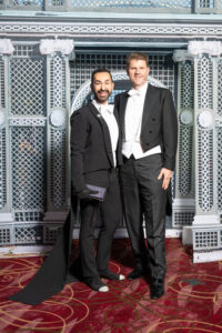 Fady Armanious and Bill Baldwin; Photo by Daniel Ortiz