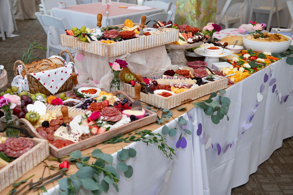 The grazing table at the DCAC's fourth annual “Mahjong for a Mission” tournament. (Photo by Tamytha Cameron)