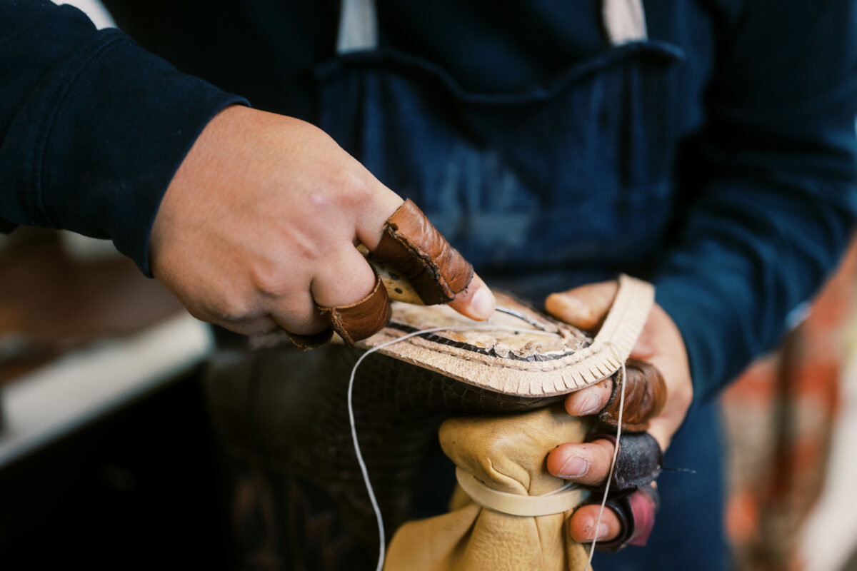 Boot Making Raunds Houston's Parker Boot Company Produces Western Boots The Old-Fashioned ...