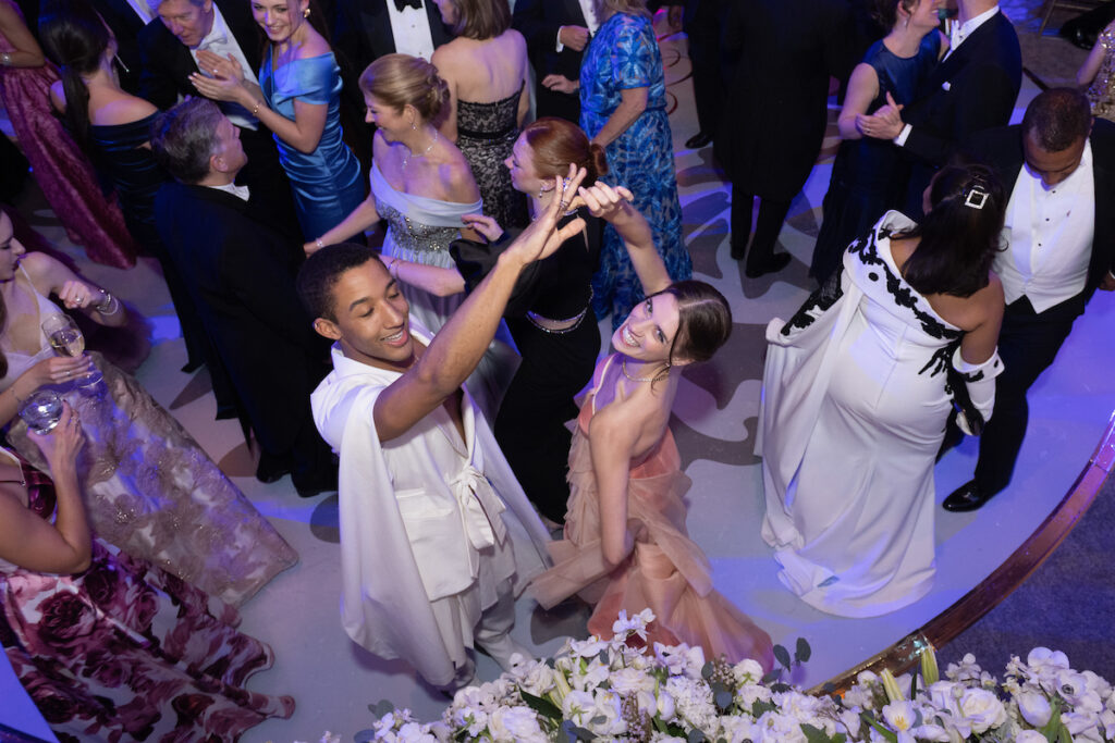 Harper Watters, Jacquelyn Long at the Houston Ballet Ball 'Mayerling' at Wortham Theater Center. (Photo by Wilson Parish)
