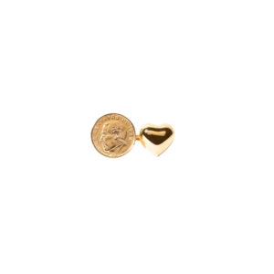 Kat + Noelle Heart Coin Ring