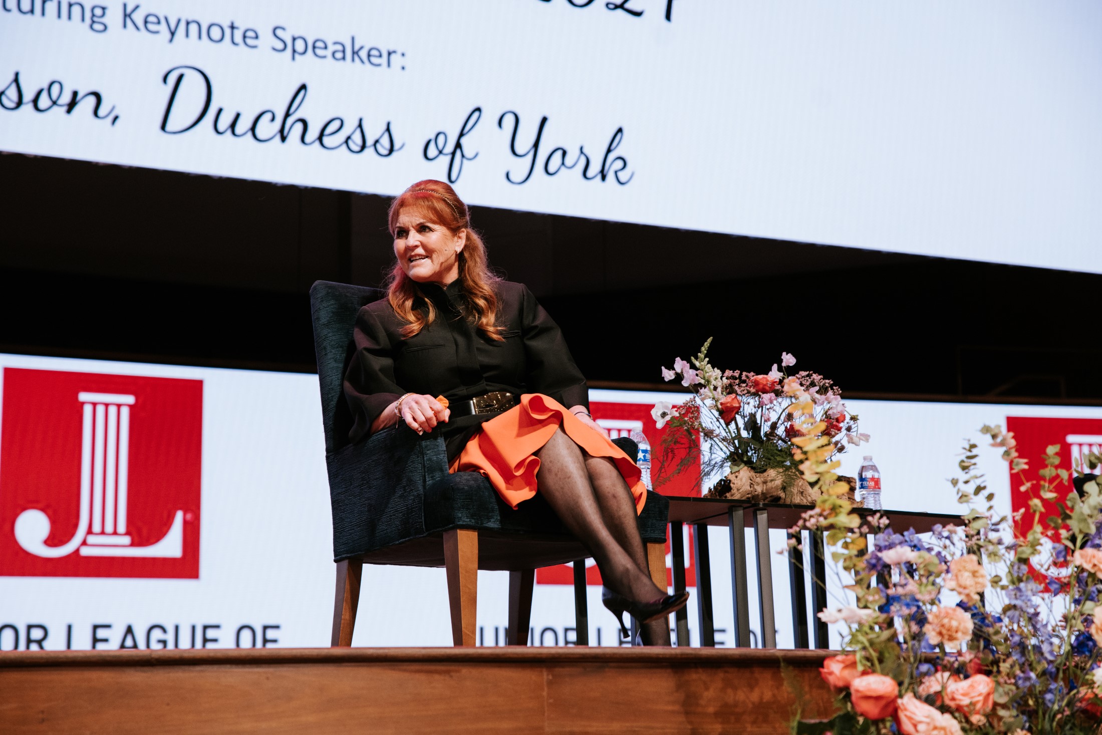When Duchess Sarah Ferguson comes to The Woodlands, it's a special day.