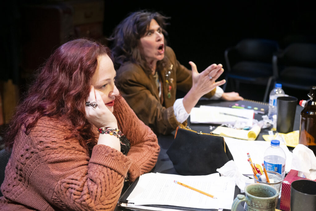 Tamarie Cooper as Deb Chandler and Amy Bruce as Sandy Chandler in The Catastrophic Theatre's "It Is Magic (Photo by Anthony Rathbun)